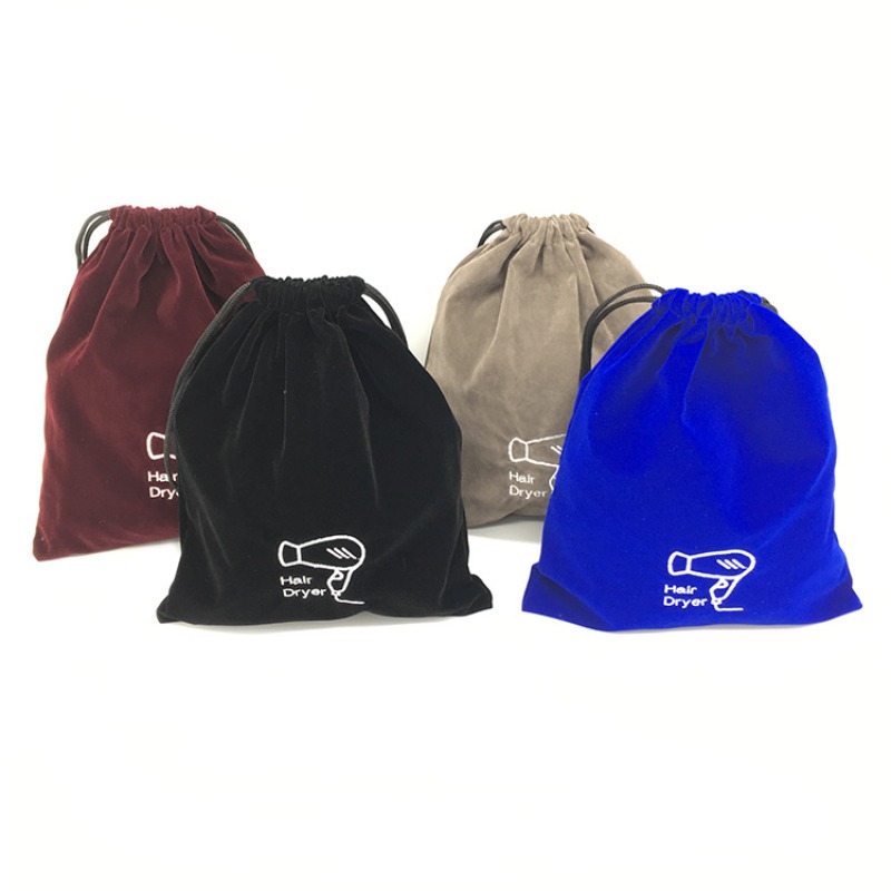 Sports Equipment Dryer - 1PC Hair Dryer Organizer Drawstring Velvet