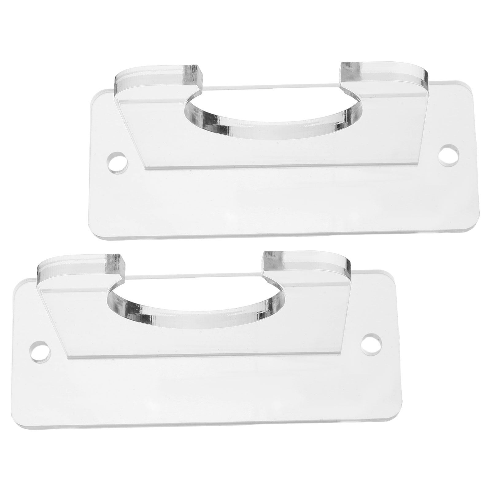 Sports Equipment For Tennis - 2Pcs Ping Pong Paddle Holder Transparent