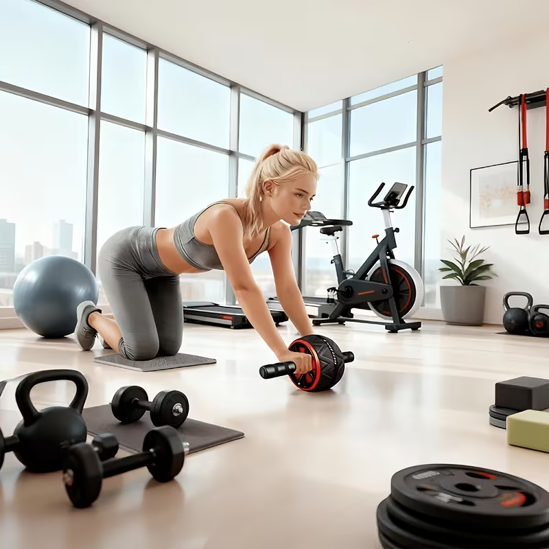 Ab Roller Wheel and Knee Mat,  - Sports Equipment Online review and price
