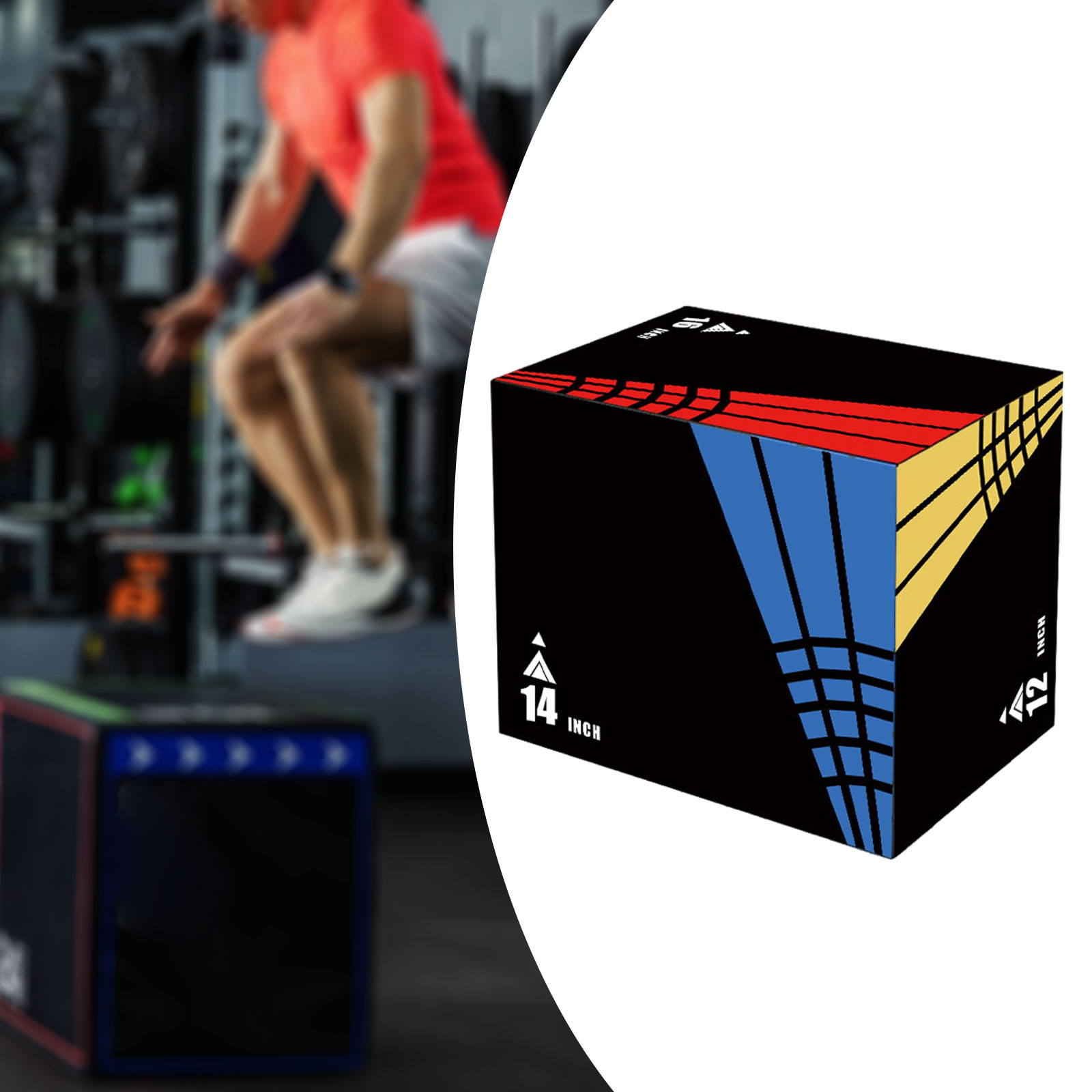 3-in-1Jump Box Plyometric Box  - Sports Equipment Online review and price