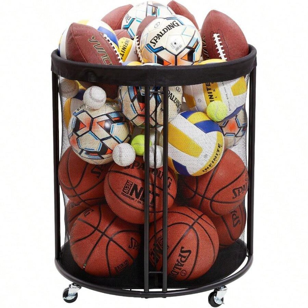 Heavy Duty Ball Storage Bin Ca - Sports Equipment Gym review and price