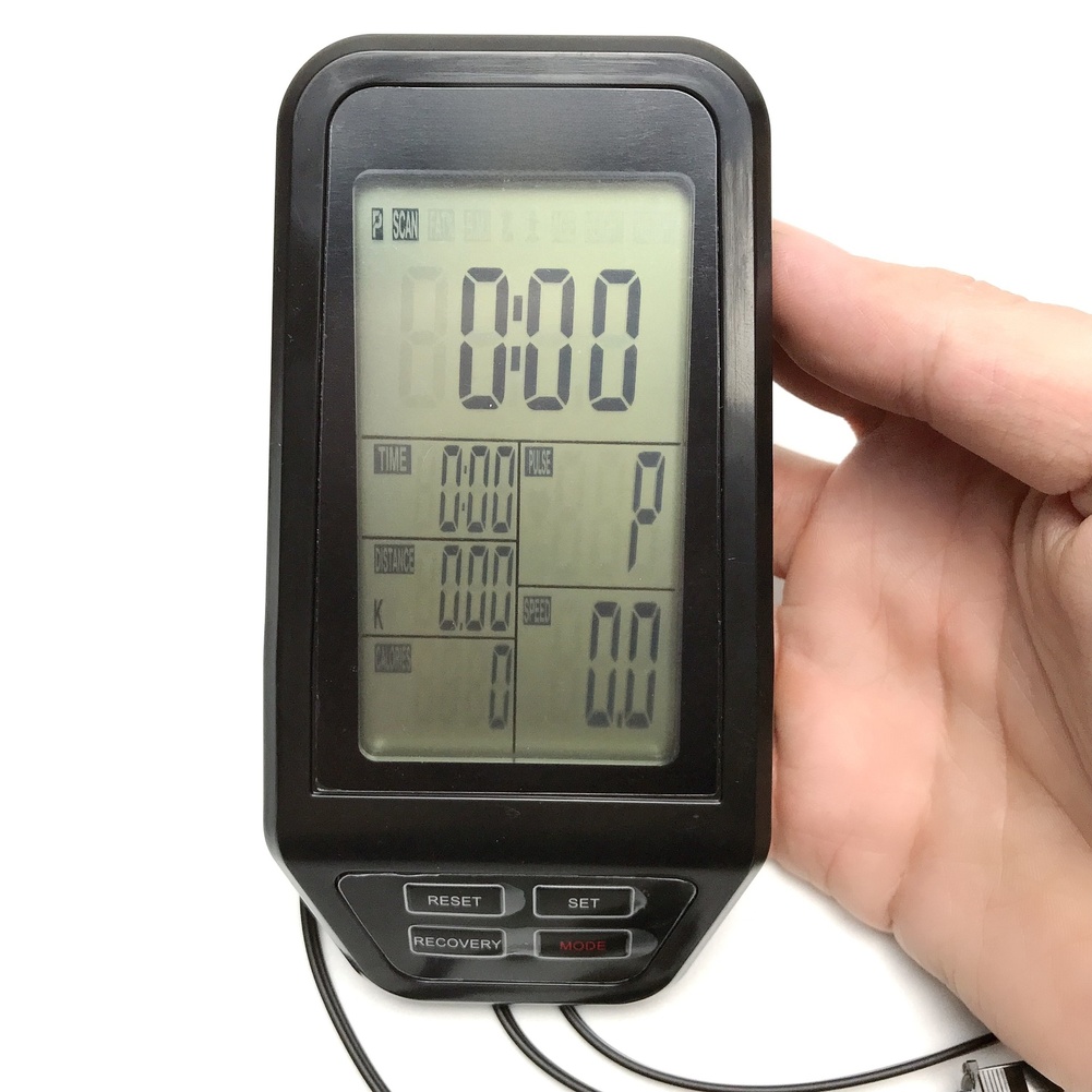 Black Exercise Bike Computer D - Sports Equipment Online review and price