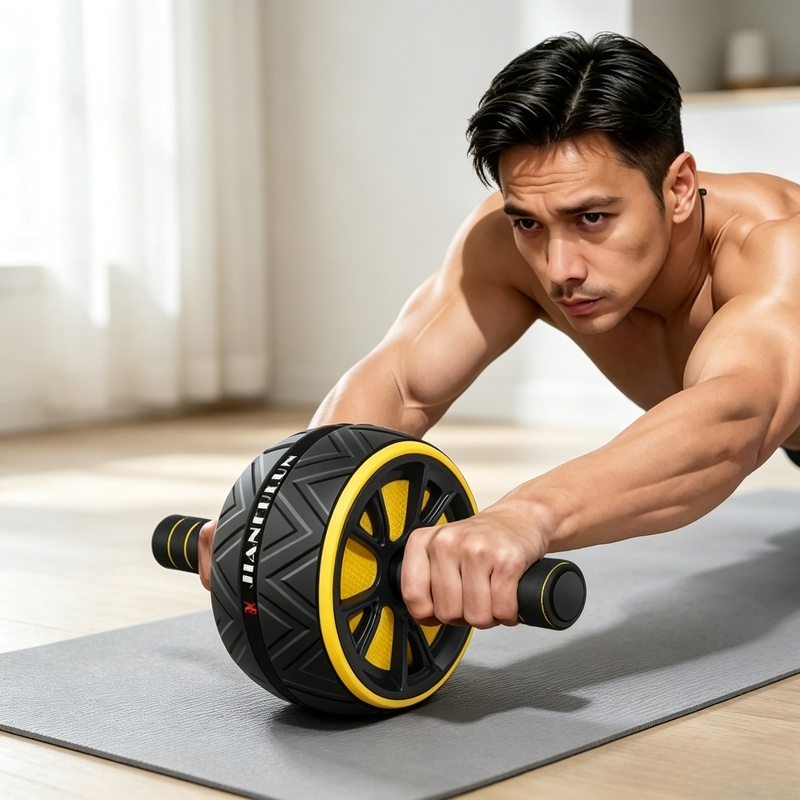 Non‑Slip Grip Ab Roller Wheel, - Sports Equipment Online review and price