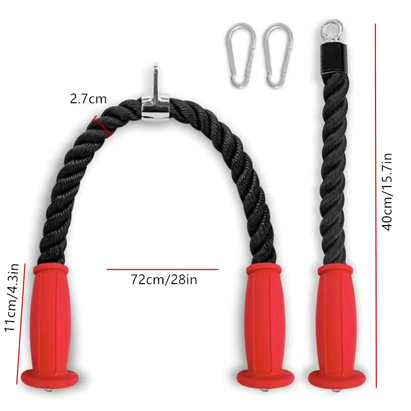 Ergonomic Tricep Ropes Non-Sli - Sports Equipment Online review and price